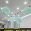 Decoração de balões para evento de loja em novo shopping em 2026, celebração de aniversário de inauguração, bolas suspensas no teto, configuração para transmissão ao vivo