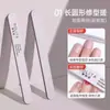 Lima de Uñas Lavable y Resistente al Desgaste con Escala, Tira de Lijado, Herramienta Auxiliar para Dar Forma a las Uñas