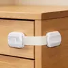 Cerradura de Seguridad para Niños para Cajones, Anti-pellizcos, Cerradura de Seguridad Ajustable para Puertas de Gabinete, Cerradura de Protección para Bebés, Mayoreo