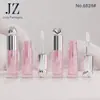 Jinze Pedido Gorra de Béisbol Redonda con Tubo/Gorra de Corazón Tubo Grueso de Brillo de Labios Tubo de Corrector Bolsa de Tubos de Plástico Vacíos