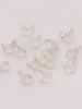 Plata de Ley S925 Hebilla de Resorte Joyería Hecha a Mano para DIY 14K Bolsa Oro Real Conexión Final Hebilla Qq Hebilla Redonda