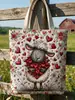 2026 Estación Independiente Transfronteriza Amazon Bolso Nuevo Bolso Tote Estampado Digital Bolso Tote Acolchado de Moda