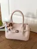 Bolsa de Mão Estilo Coreano Retrô Padrão Lichia Transfronteiriça para Mulheres 2026 Nova Coleção de Primavera Bolsa de Ombro Bolsa Saco Crossbody de Alta Qualidade