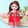 Ropa para muñeca bjd de 17 cm ob11 cambio 6 pulgadas 16 cm ropa falda niña accesorios casa