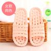 Pantuflas de baño para hombre para casa de secado rápido para inodoro huecas con orificios para el agua para baño para mujer