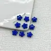 Accesorios de joyería DIY, estrella de cinco puntas colorida, pintura acrílica, cuentas sueltas, pulsera, llavero, cuentas rectas, material hecho a mano