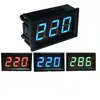 Display digital LED dois fios AC voltímetro cabeça dois fios voltímetro digital AC220V potência comercial 380V alimentação industrial