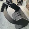 Caçamba Rake P-15B para Carregadeira de Rocha, Peças para Máquinas de Mineração, Feita de Material Integralmente Espessado de Aço Fundido Resistente ao Desgaste, Qiancheng