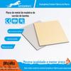 Painel de Cristal de Carbono 8mm Superfície Metálica Painel de Parede Integrado Decoração de Hotel Parede de Fundo para TV Sem Emendas Folheado de Madeira Sem Pintura Impermeável