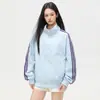 Chaqueta deportiva estilo americano Jack's para hombre y mujer, nuevo modelo 2026, chaqueta cortavientos con tres rayas y cuello alto