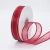 Fabricante Dexin Fita de Malha com Borda Dourada de 2,5 cm para Cabelo Material DIY Bouquet de Roupas Fita de Chiffon