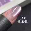 VVSFSSIR Jiu Zi Li Huo Série Olho de Gato Esmalte Cola para Unhas Kit Loja de Nail Art Especial Flash Branco Porcelana Lâmpada Pedra Branca