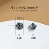 Accesorios de plata antigua, portacuentas, portaflores, tapas para cuentas, separadores de cuentas, almohadillas, accesorios para pulseras de cristal para manualidades, plata 99.9%