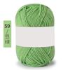 4 Ovillos de 25g de Hilo de Algodón Leche para Bebé para Exportación, Especializado para Tejido a Mano, Hilo para Muñecas, Crochet, Tejido DIY