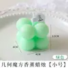 Fornecimento direto da fábrica de velas aromáticas em formato de cubo, velas perfumadas multicoloridas, itens decorativos, lembrancinhas de casamento, itens de decoração para casa de nicho