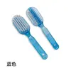 Pincel Dupla Face para Pó de Unha, Pincel para Espaços de Unha Específico para Salão de Unhas, Ferramenta Doméstica de Limpeza Manual com Cerdas Macias Que Não Danificam as Unhas