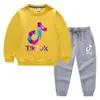 Conjunto de Ropa Infantil Transfronterizo Nuevo Primavera y Otoño 2026: Conjunto de Dos Piezas de Sudadera y Pantalón Largo para Niños, Atuendo de Algodón de Manga Larga para Bebé de Exportación
