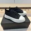Moda Europea de Alta Gama 26 Estilos Principios de Primavera Estilo Chanel Suela Gruesa Que Aumenta la Altura Lona Zapatos Blancos Punta Redonda Con Cordones Acolchados Zapatos Casuales