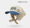 Marca de Moda Urbana de Nicho Gorra de Béisbol con Cierre de Atar de Secado Rápido para Mujer, Gorro Hip-Hop Estilo Coreano para Camping al Aire Libre