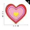 Serie 2 de Pegatinas de Tela Bordadas Yuanda Love Pegatinas de Tela Bordadas por Computadora Pegatinas Bordadas Accesorios para Ropa Pegatinas Parche DIY