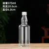 Garrafa de licor 2-2 garrafa de vinho pequena vidro vazio 100ml com tampa garrafa de degustação 250ml meio quilo
