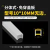 Fornecimento Direto da Fábrica de Mangas para Fitas de LED de Silicone Sem Bordas, Tampas de Canaleta para Luzes Lineares de LED de Múltiplas Especificações, Mangas Flexíveis de Silicone