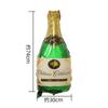 Venta al por mayor Nuevo vaso de vino grande botella de vino globo de película de aluminio sitio de cumpleaños decoración de habitación globo de papel de aluminio comercio exterior