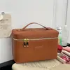 Bolso de Mano Retro Transfronterizo, Bolso Caja para Mujer, Bolso de Maquillaje Portátil de Gran Capacidad, Bolso de Almacenamiento de Moda de Alta Gama