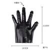 Guantes Vibratorios de Diente de Lobo de Silicona, Juguetes Sexuales Sm, Huevo Vibrador, Fundas para Dedos de Masturbación Anal, Productos para Adultos, Distribución de Juguetes
