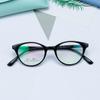 Fábrica de monturas de gafas TR90 de montura pequeña, venta al por mayor, tienda de gafas para niños, venta rápida, corrección de miopía, monturas de gafas para estudiantes transparentes