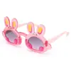 Nuevas gafas de sol infantiles estilo europeo y americano con marco de lazo lindo, protección UV, gafas de sol retro de moda para niños