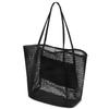 Bolsa de praia dobrável Cross-Border, bolsa de mão em tela, bolsa de ombro feminina, bolsa de compras, bolsa de viagem para o verão ao ar livre.
