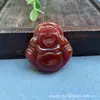 Nuevo Colgante de Collar de Jade Budista Verde Imperial Calcedonia Gruesa de Hielo Alto Buda Maitreya Ágata Suministro en Vivo Venta al por Mayor