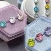 Pendientes de Aleación de Titanio F136, Brillantes Tachuelas Shijiahua, Tachuelas para Lengua, Tachuelas para Labios, Seguros para la Ducha, Joyería para Piercings G23