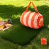 Bolsa Acordeão Bolsa de Compras de Supermercado Bolsa Tote Portátil Enrolável Bolsa Nuvem Bolsa de Armazenamento de Grande Capacidade Bolsa de Compras Dobrável