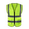 Chaleco de Seguridad Reflectante al por Mayor Sitio de Construcción Construcción Chaleco Reflectante Deber Tráfico Carretero Ropa Reflectante Overol de Saneamiento