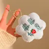 Pequeños regalos actividades de catering para promocionar el puesto muñeco de peluche lindo muñeco colgante decoración de mochila llavero