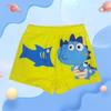 Bañador de dibujos animados para niños, tallas pequeñas y medianas, gorro de baño, bonito traje de baño de verano para piscina, playa, bóxer suave.