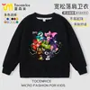 Critters Pesadilla Animal Sonriente Ropa Sudaderas para Niños y Niñas Otoño e Invierno Tops Infantiles Tendencia