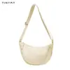 Modelo Nuevo 2026 Bolso Morado Tipo Dumpling para Mujer, Bolso de Hombro Ligero Simple y Versátil, Bolso de Axila, Resistente al Agua y a las Manchas
