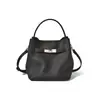 Nuevo modelo 2026 bolso tipo cubo togo de piel de grano superior para mujer, versátil para ir al trabajo, bolso de mano tipo cesta, bolso cruzado para hombro