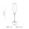 Taça de Vinho Tinto Ultrafina Feita Puramente à Mão Cristal Zalto Mesmo Estilo Taça Bordeaux Taça Borgonha