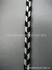 Em estoque atacado fita plana trançada de fios dourados multi-fios 6MM de largura corda decorativa artesanal bolsa de presente bolsa de armazenamento acessórios