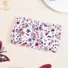 Diadema de Nylon Estampada para Niños de Halloween Transfronteriza Lazo Hecho a Mano para Bebé Europeo y Americano Diadema Suave para Bebé