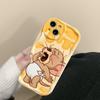 Adecuado para Funda de Teléfono Apple 14Promax Iphone15/13 Ratón de Dibujos Animados Lindo 12 Funda Blanda de Silicona 17/16