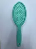 Pente Vazado Transfronteiriço para Uso Doméstico, Pente Massageador Alisador de Cabelo Feminino, Pente de Rede Volumizador para Raiz do Cabelo, Pente Modelador para Enrolar para Dentro, Atacado