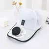 Sombrero Solar de Verano con Ventilador para Adultos, Hombres y Mujeres, Malla Transpirable con Protección Solar para Sombra al Aire Libre y Viajes