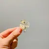 Corea del Sur Flequillo Pasador Corona Pedrería Pinza Pequeña de Agarre Temperamento Pasador Lateral Chica Celebridad de Internet Tocado Pinza de Tiburón