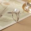 Anillo de viento frío para mujer, sencillo, ligero, de lujo, nuevo nicho, personalidad de alto sentido, anillo de circonita con micro incrustaciones, joyería de mano al por mayor