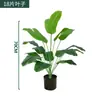 Sala de Estar Estilo Escandinavo Planta Verde Monstera Deliciosa Pequeno Vaso Planta Verde Falsa Enfeites Enfeites de Flores Artificiais Decorativos